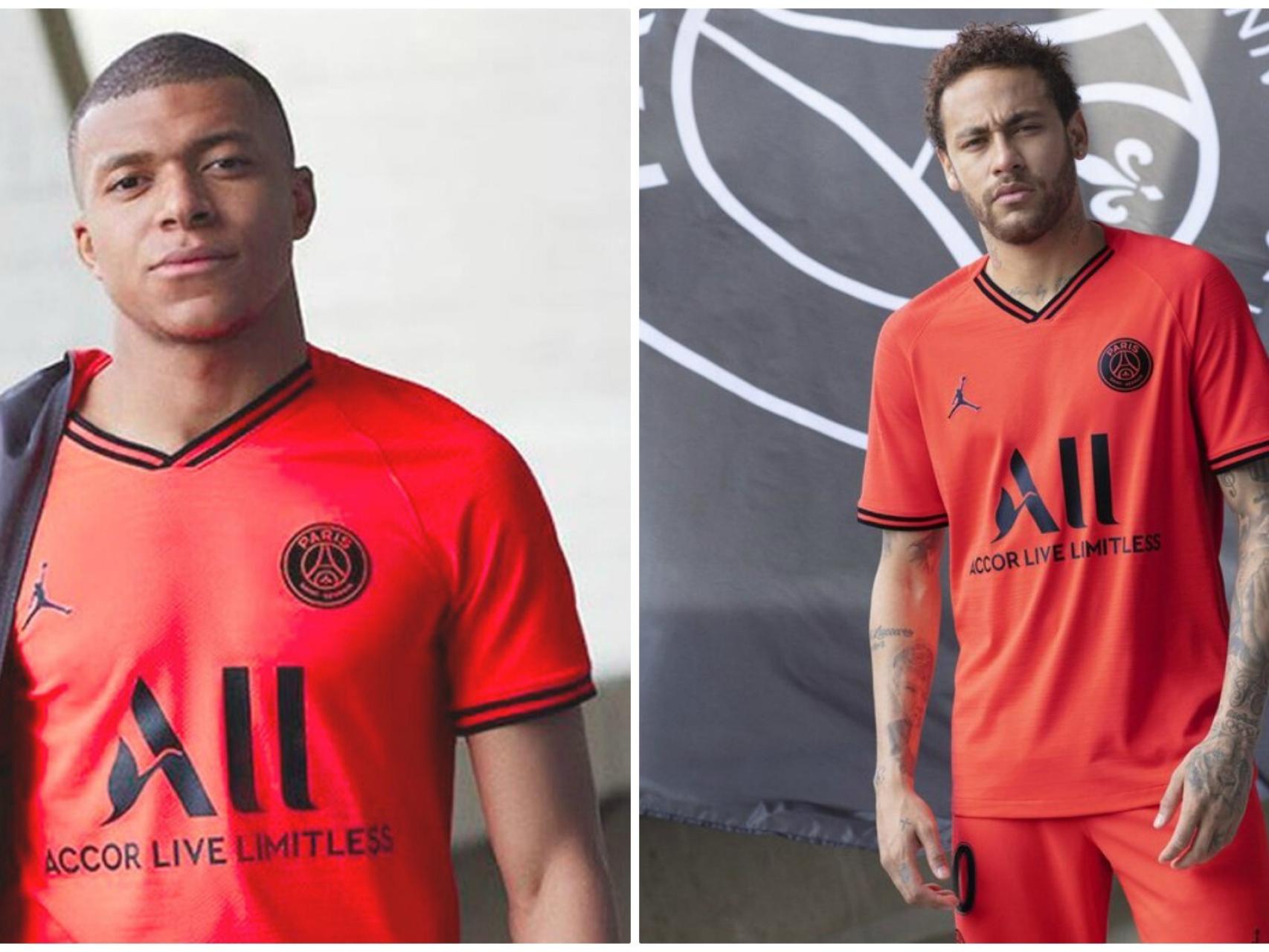 El aviso del PSG Mbappe y Neymar presentan la segunda camiseta