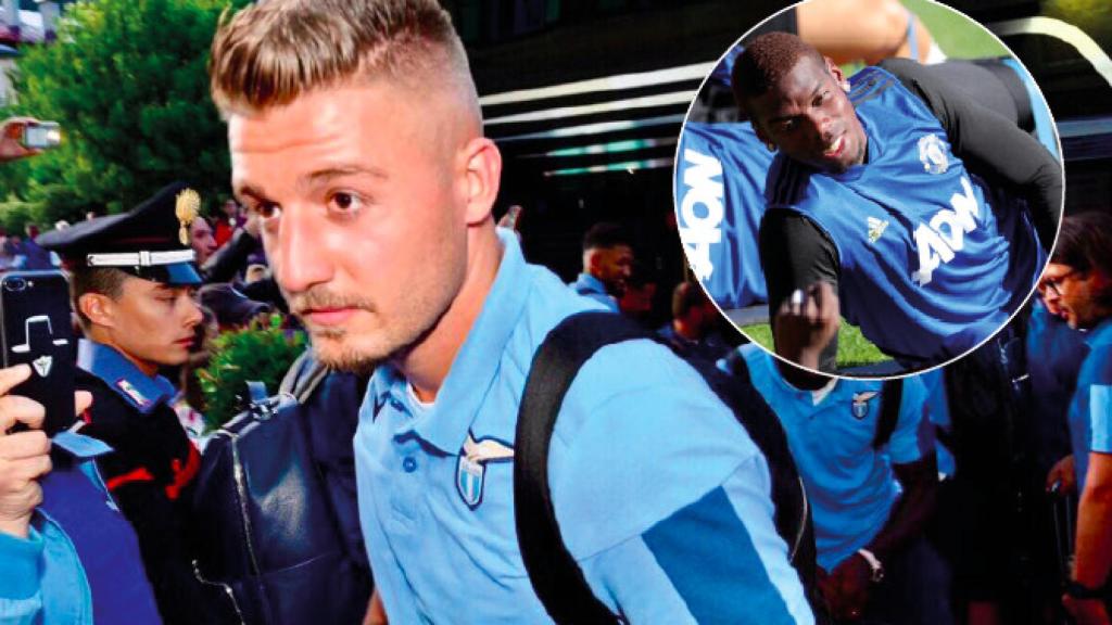 Milinkovic-Savic y Pogba