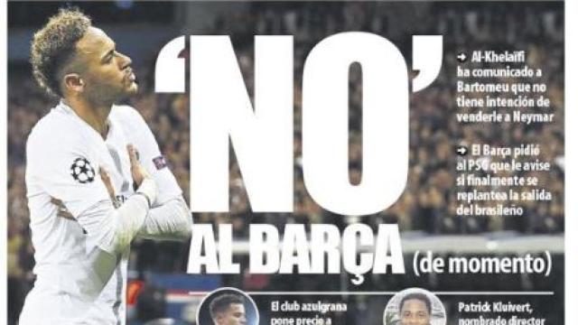 Portada Mundo Deportivo (26/07/19)