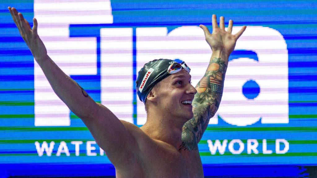 Caeleb Dressel bate un récord mundial