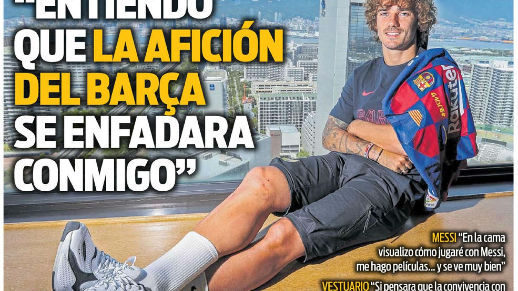 La portada del diario Sport (27/07/2019)