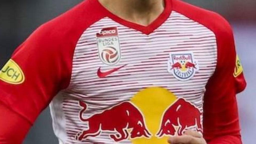 Dominik Szoboszlai, con el Red Bull Salzburgo