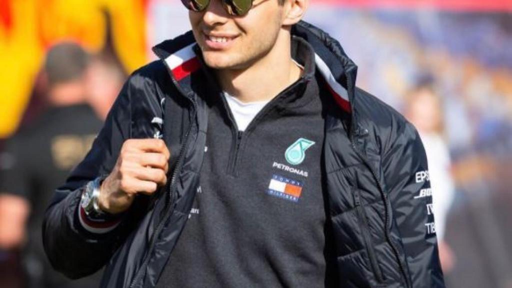 Esteban Ocon. Foto: Twitter (@OconEsteban)