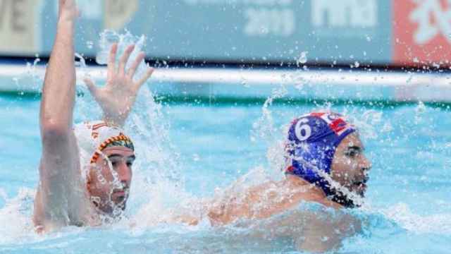 Final del waterpolo masculino del Mundial de Natación entre España e Italia