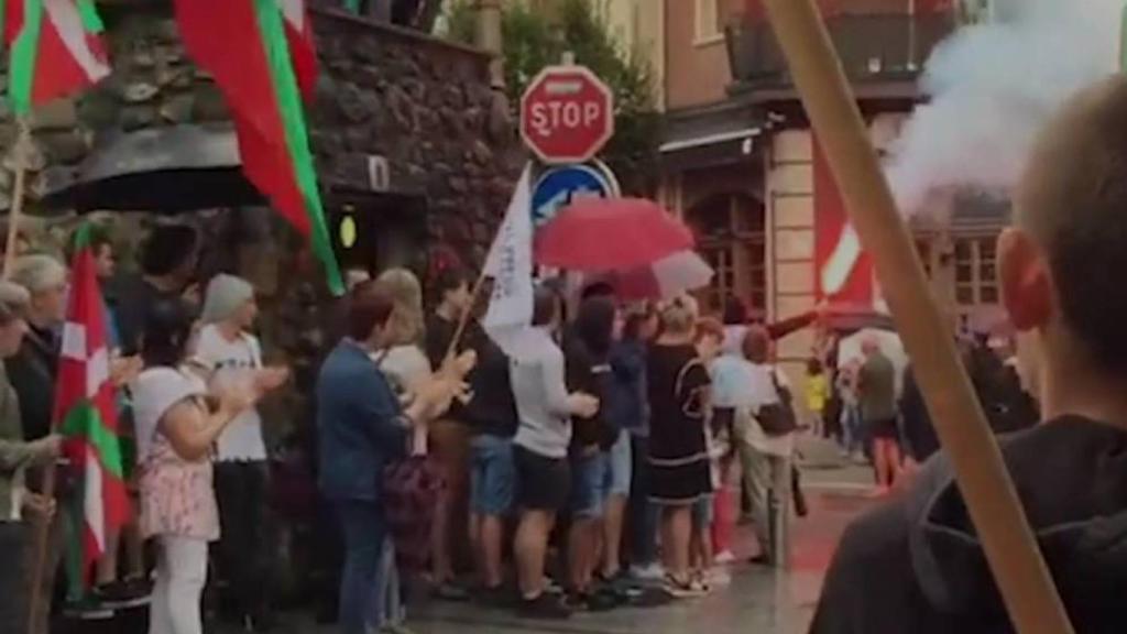 Homenaje al etarra 'Baldo' en Hernani.