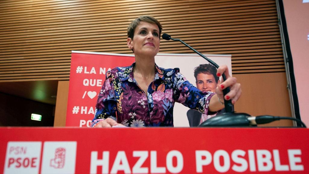 María Chivite es la candidata del Partido Socialista Navarro a la presidencia de Navarra.