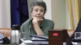 Rosa María Mateo, durante una comparecencia en el Congreso, en una imagen de archivo.