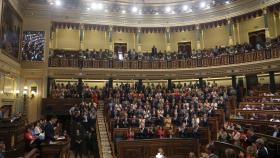 Hemiciclo del Congreso durante el debate de investidura.