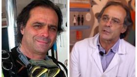 El doctor Fojón aúna su faceta de médico y buceador