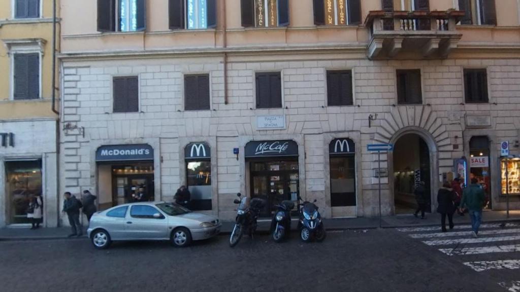 McDonald's de la Plaza de España (Roma).