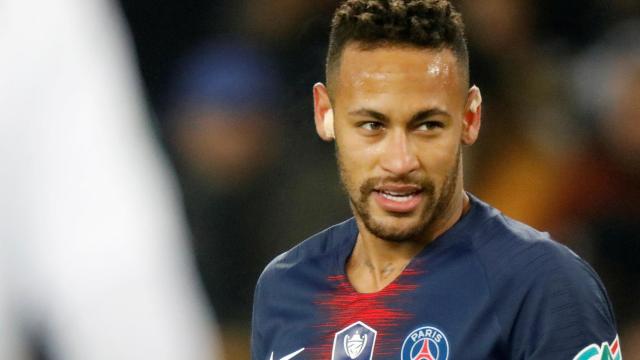 Neymar con el PSG