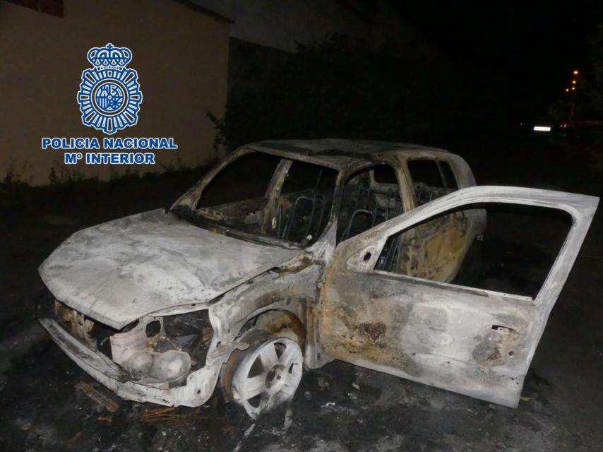 Estado en el que fue localizado el coche utilizado en el crimen.