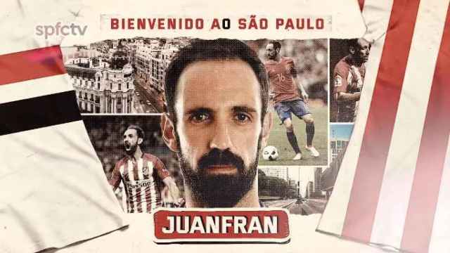 Juanfran Torres, nuevo jugador del Sao Paulo