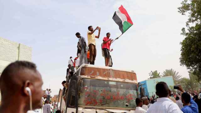 Protestas en Sudán durante el verano de 2019.