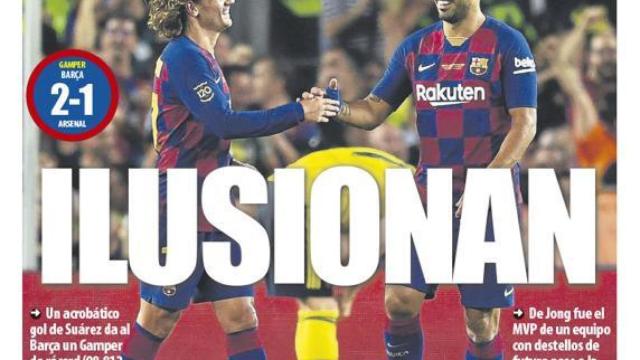 La portada del diario Mundo Deportivo (05/08/2019)