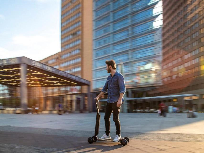 Patinete de Audi.