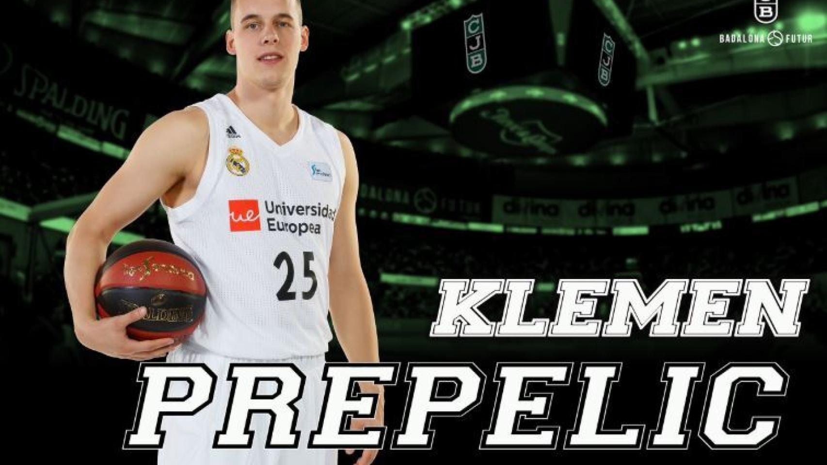 Klemen Prepelic. Foto: Twitter (@Penya1930)