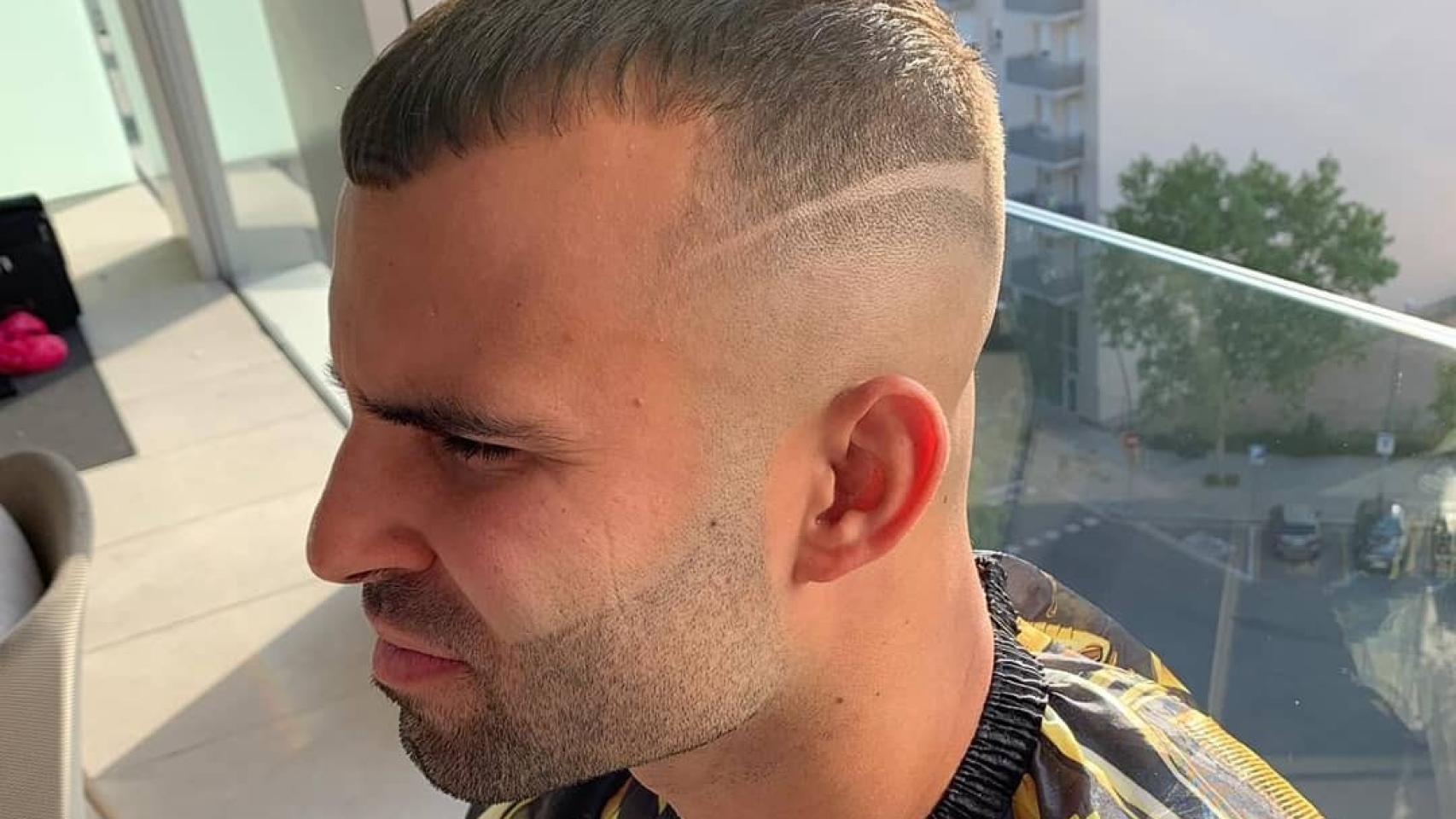 Nuevo 'look' de Jesé. Foto: Instagram (@brendan_lecoiffeur)