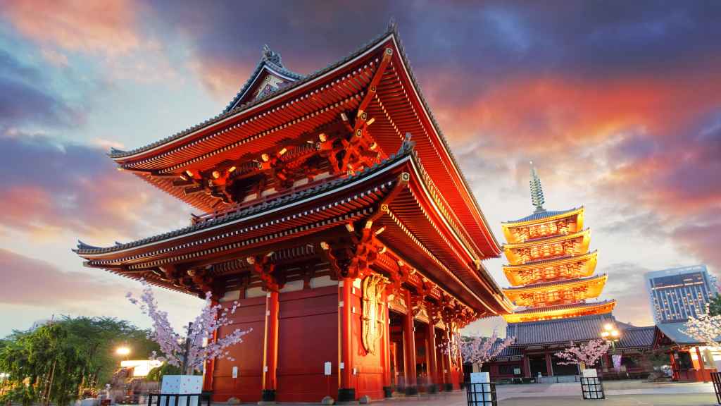El Templo de Asakusa Kannon es el templo budista más antiguo de Tokio.