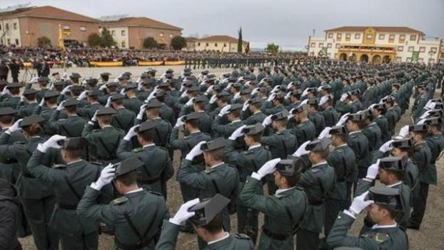 Promoción de la Guardia Civil.