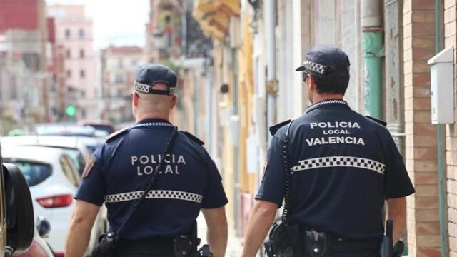 Agentes de la Policía Local de Valencia