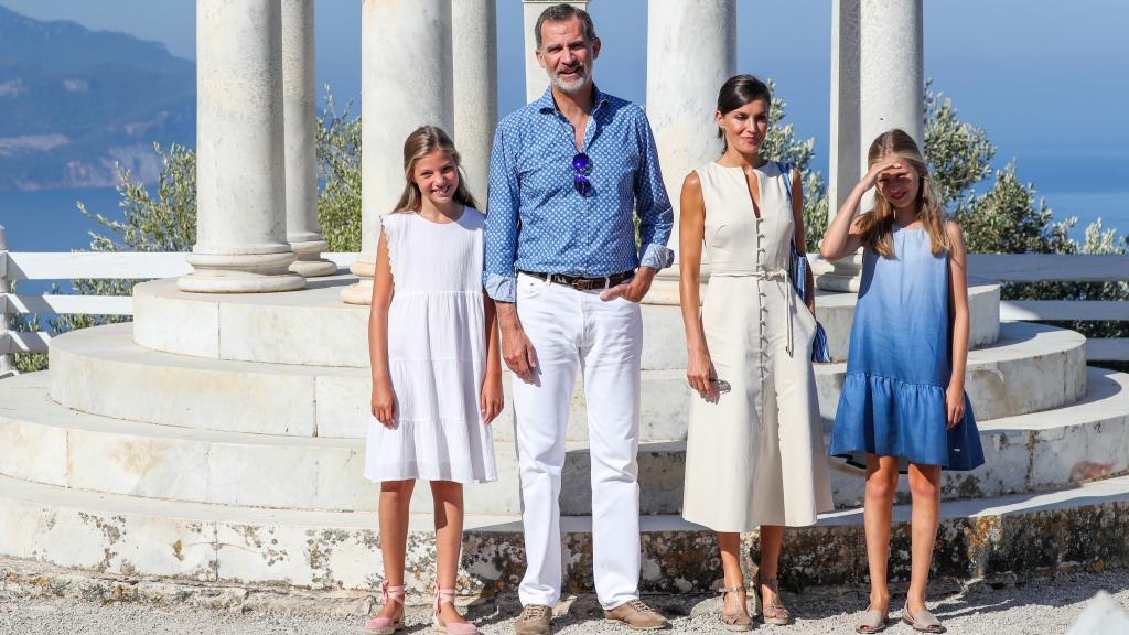 La Familia Real en la Casa Museo de Son Marroig.