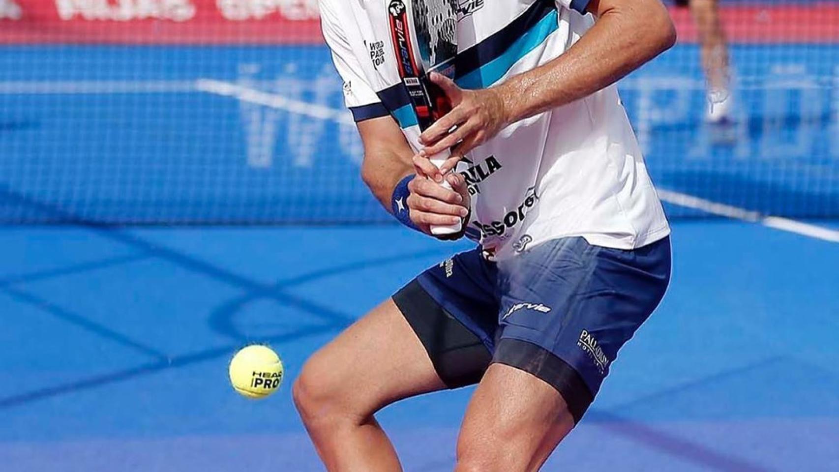 Franco Stupa, durante un partido. Foto: Instagram (francohs22)