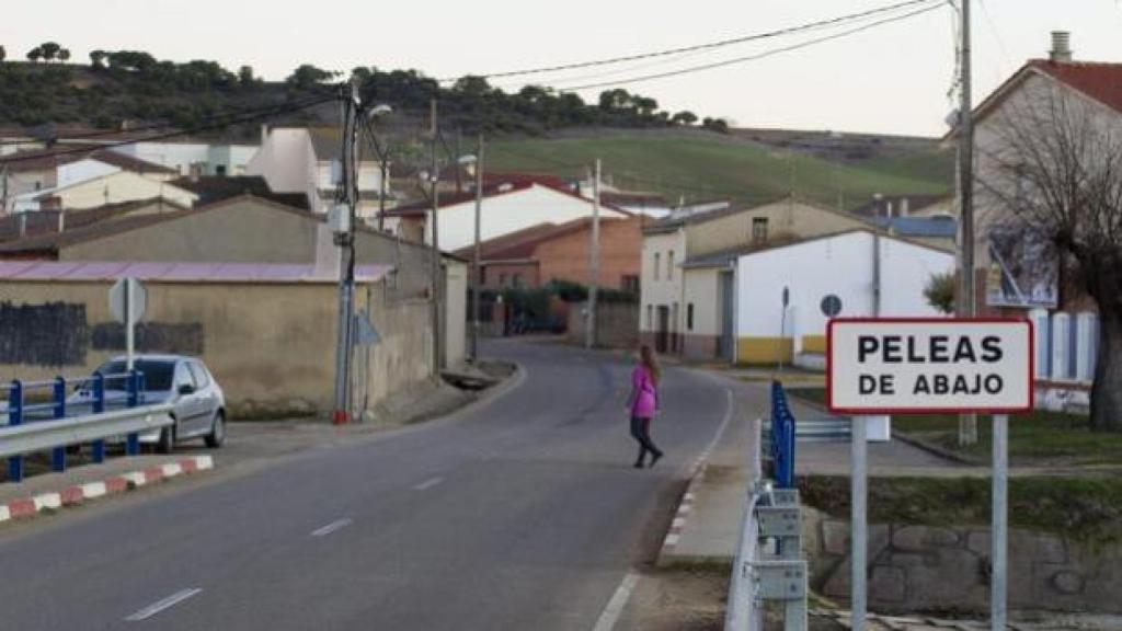 El pueblo de Peleas de Abajo (Zamora).