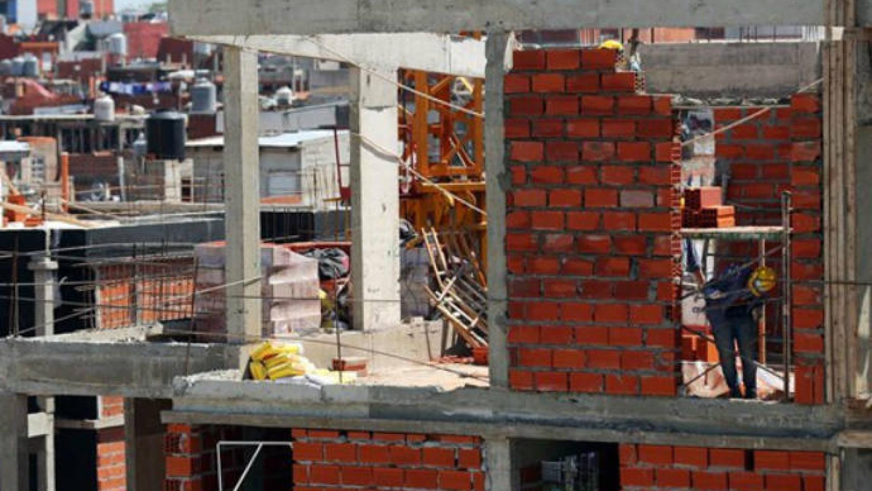 Un edificio en construcción. Imagen de recurso.