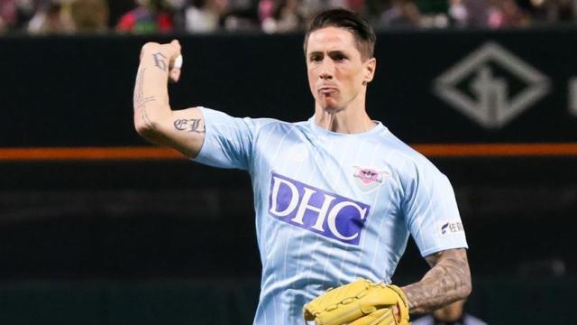 Fernando Torres con el Sagan Tosu. Foto: Instagram (@sagantosu_official)