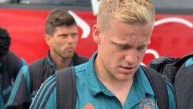 Van de Beek, con el Ajax. Foto: Twitter