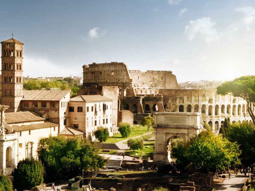 El Foro Romano y el Coliseo nos dejarán fascinados.