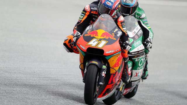 Brad Binder, en el Gran Premio de Austria de Moto2