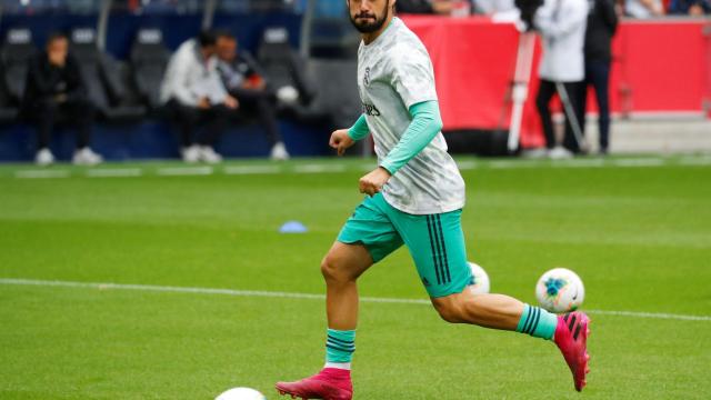 Isco Alarcón, en un partido del Real Madrid