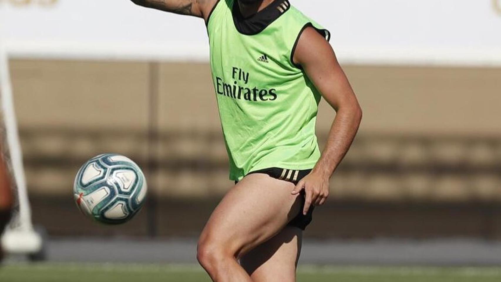 Isco Alarcón, en un entrenamiento del Real Madrid. Foto: Instagram (@iscoalarcon)
