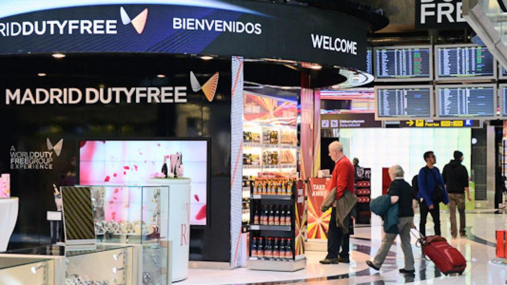 Una tienda Duty Free del Aeropuerto de Madrid en una imagen de archivo.