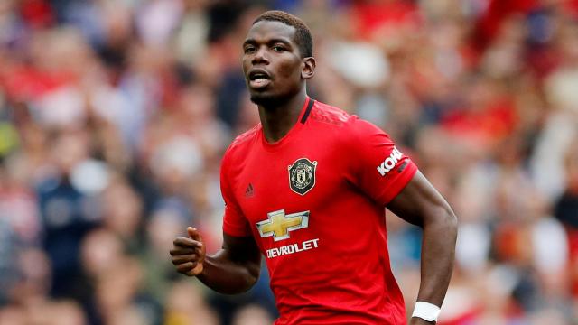 Paul Pogba, en un partido del Manchester United