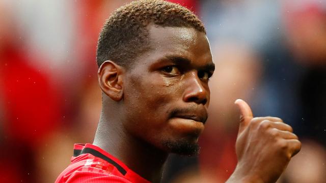 Paul Pogba, en un partido del Manchester United