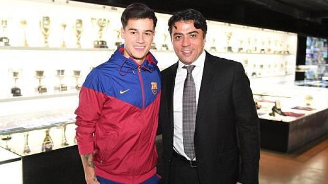 Coutinho, con su agente