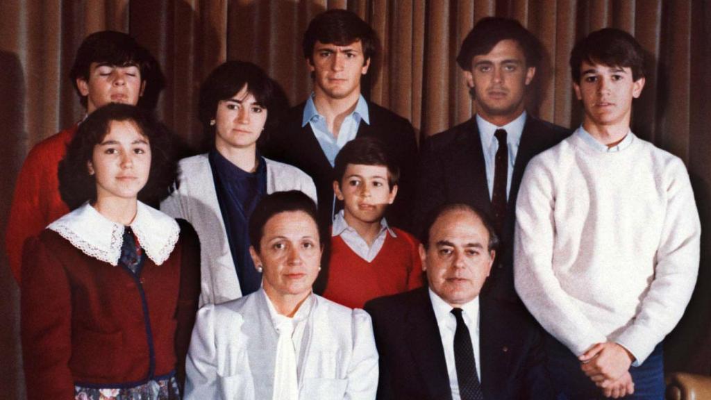 La familia Pujol en una imagen de archivo.