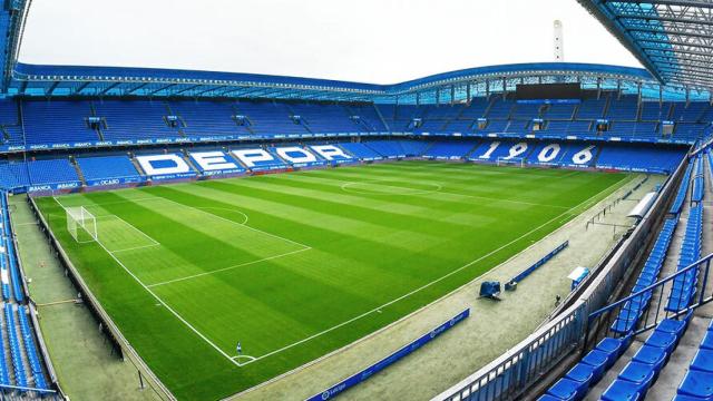 Riazor, Estadio del Deportivo de La Coruña. Foto: rcdeportivo.es