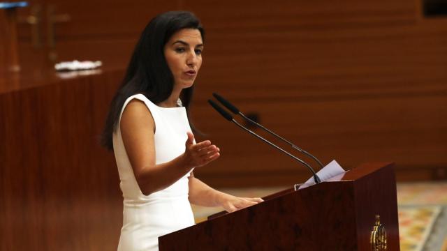 La portavoz de Vox en la Asamblea de Madrid, Rocío Monasterio.