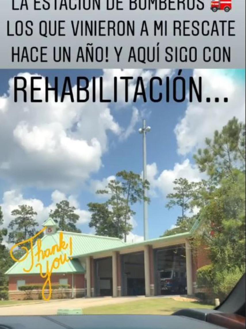 Captura del InstaStories de Shaila Dúrcal.