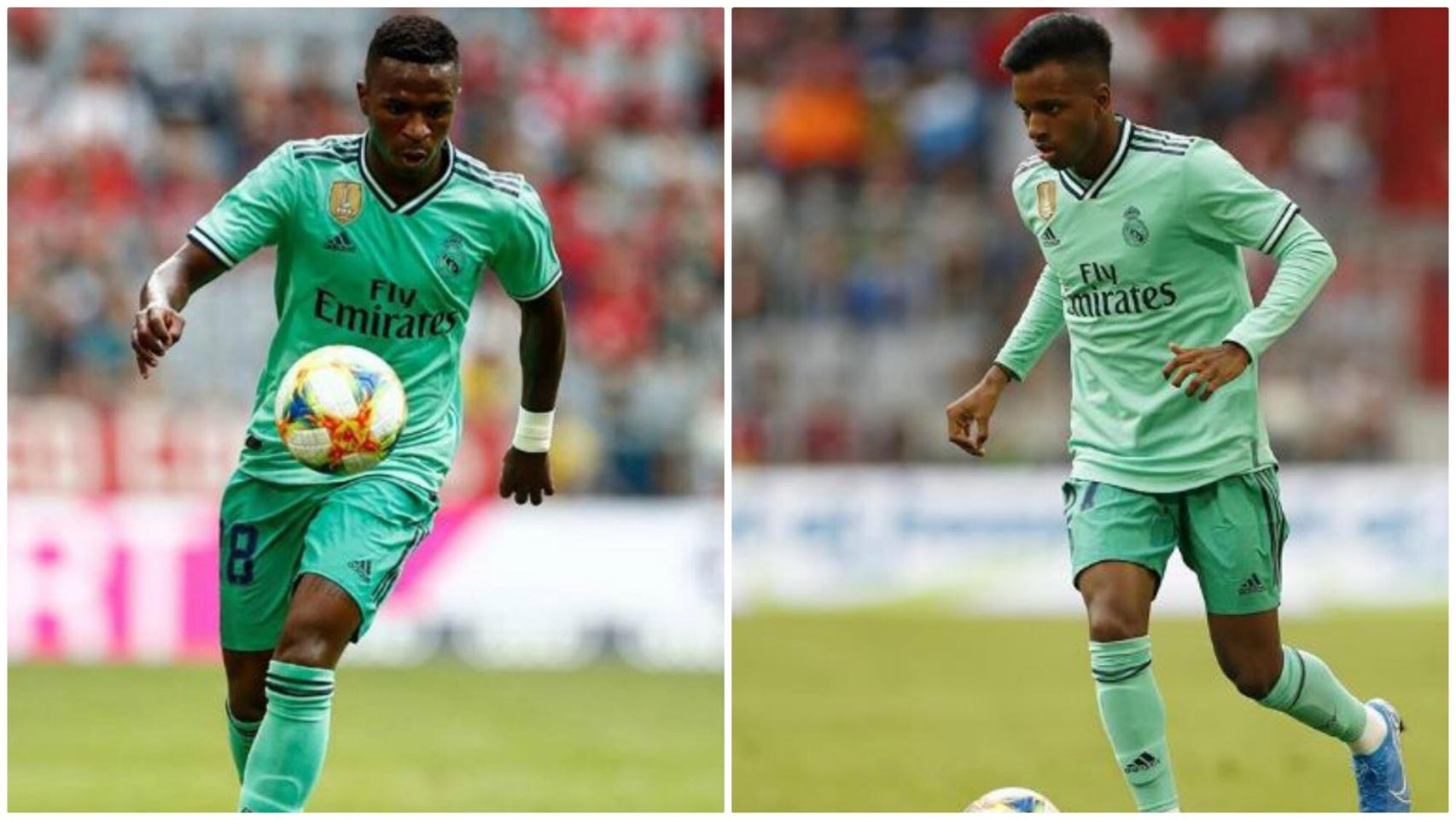 Rodrygo Goes y Vinicius Junior