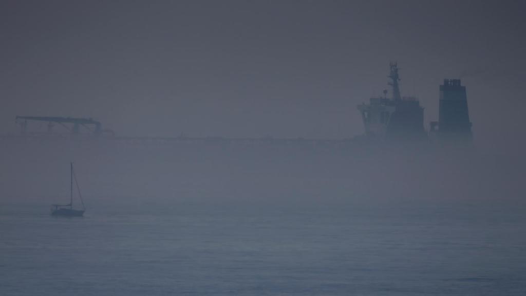 Imagen del petrolero iraní 'Grace 1', retenido en Gibraltar.