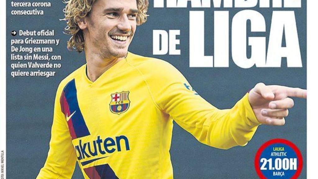 Portada Mundo Deportivo (16/08/19)