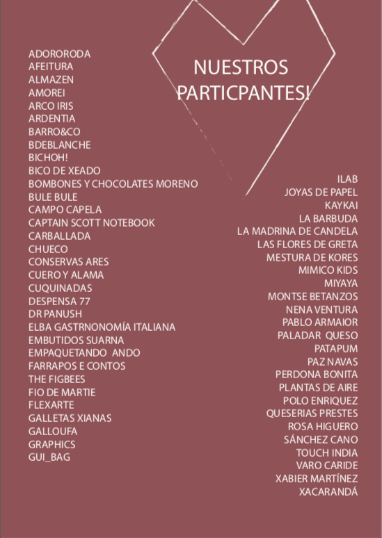 Participantes en esta edición