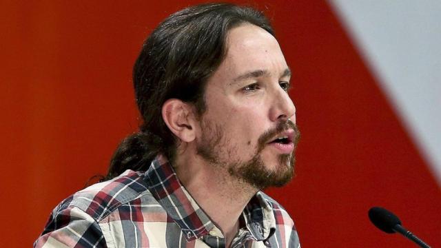 Pablo Iglesias, líder de Podemos