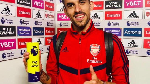 Ceballos, 'Man of the Match' en el Arsenal - Burnley. Foto: Twitter (@Arsenal)