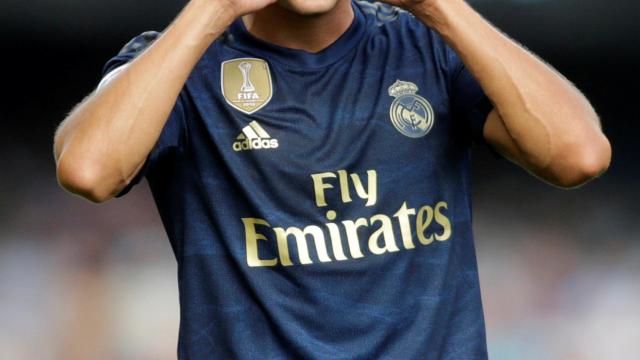 Lucas Vázquez responde a los pitos de Balaidos